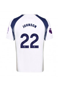 Tottenham Hotspur Brennan Johnson #22 Jalkapallovaatteet Kotipaita 2025-26 Lyhythihainen